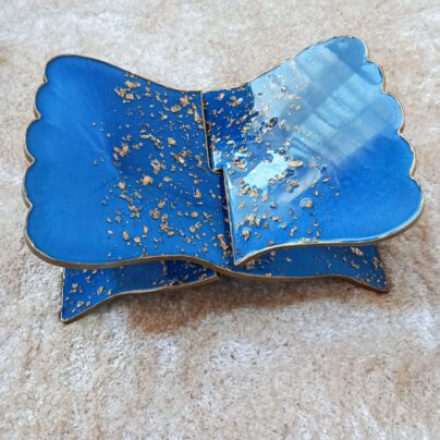 Handmade Resin Premium Quran Stand - Blue