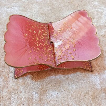 Handmade Resin Premium Quran Stand - Pink