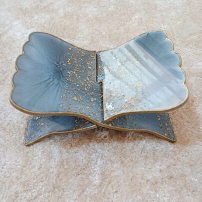 Handmade Resin Premium Quran Stand - Grey