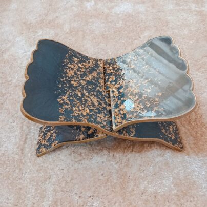 Handmade Resin Premium Quran Stand - Black