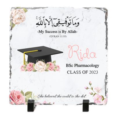 Personalized Graduation Rock Slate For Her