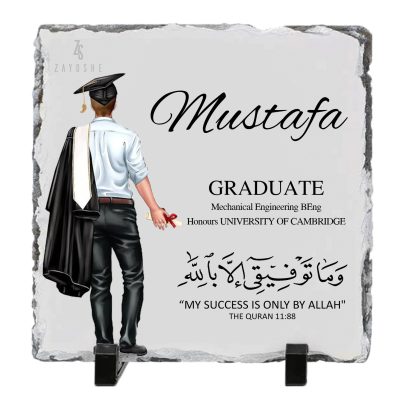 Personalized Graduation Rock Slate For Him