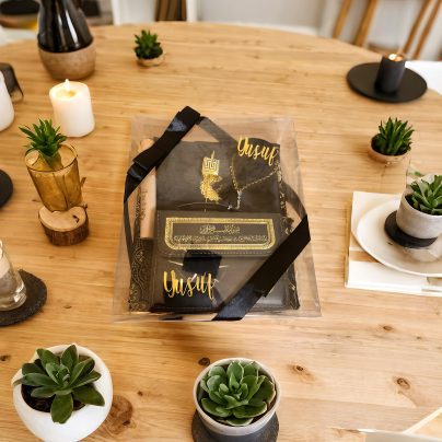 30 Para Ramadan Quran Gift Set For Him-Black