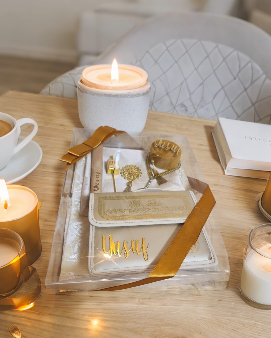 30 Para ramadan Quran Gift Set For Him-Beige