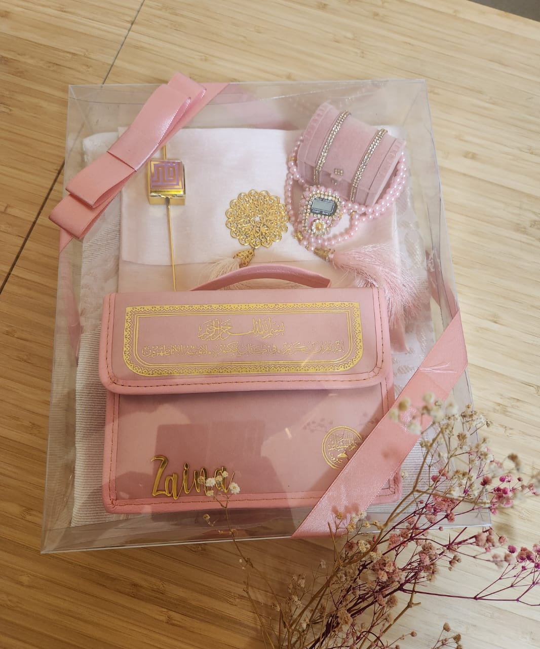30 Para Ramadan Quran Gift Set For Her-Pink - Image 3