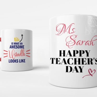 Personalized Teachers Day Mug