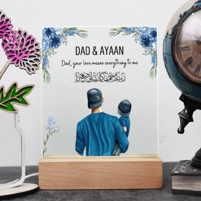 Custom Night Light Father's Day Gift