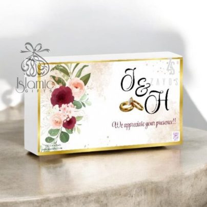 Custom Wedding Favor Gift Box