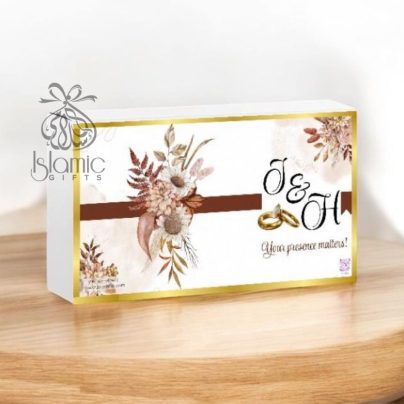 Custom Wedding Favor Gift Box