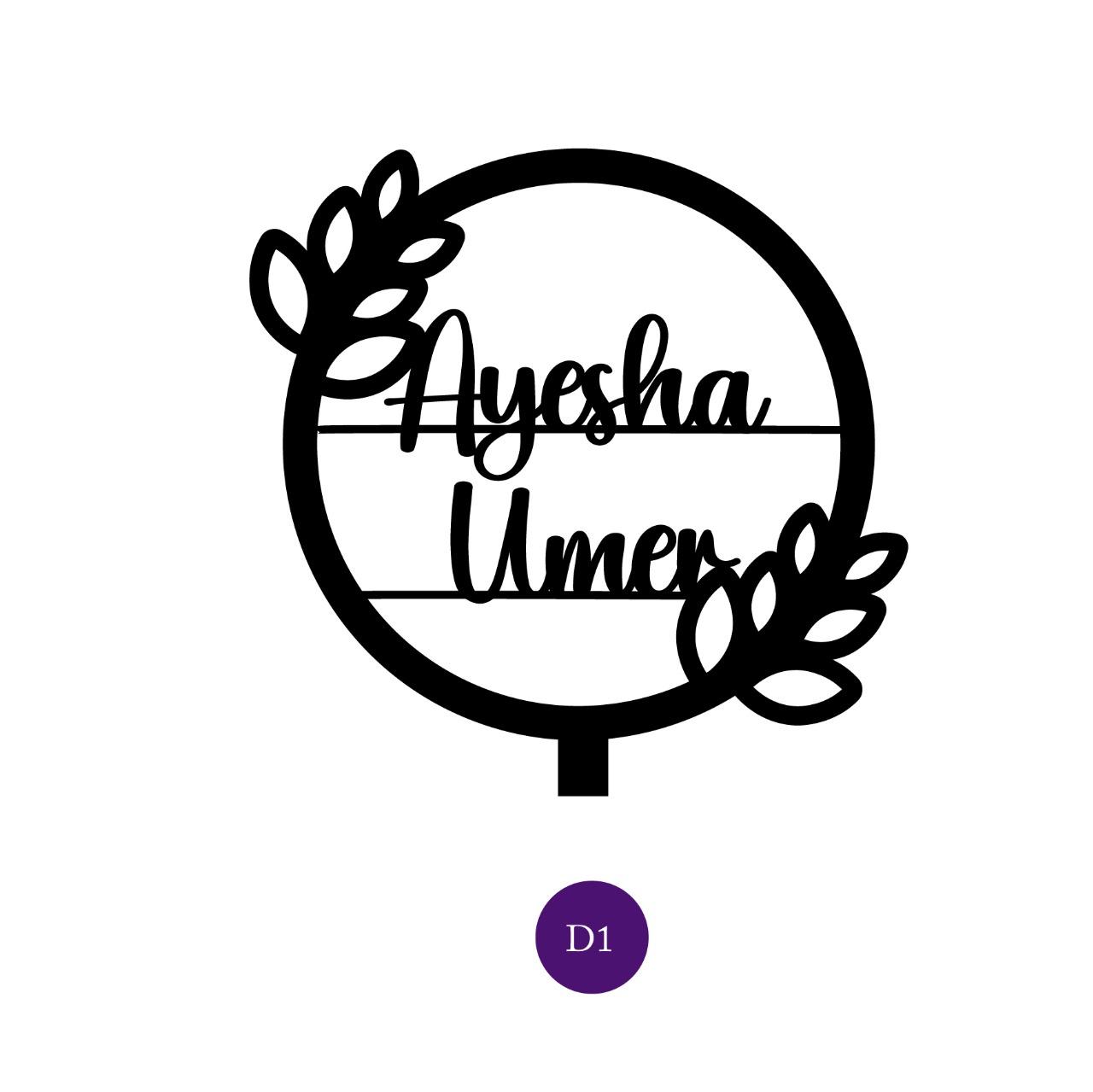 Elegant Customized Nikkah Pen for Weddings D1