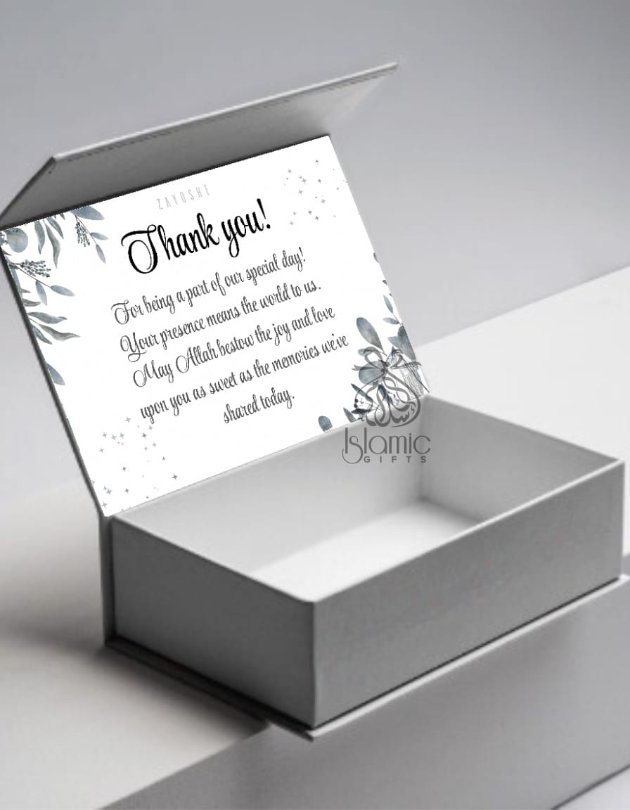 Exclusive Wedding Favor Gift Box