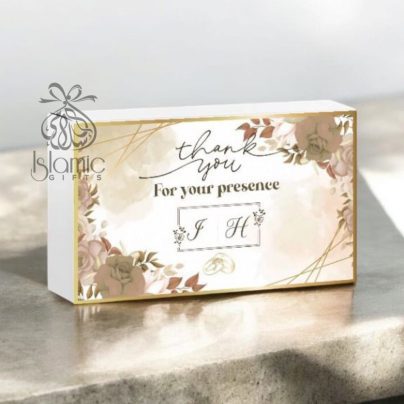 Exclusive Wedding Favor Gift Box