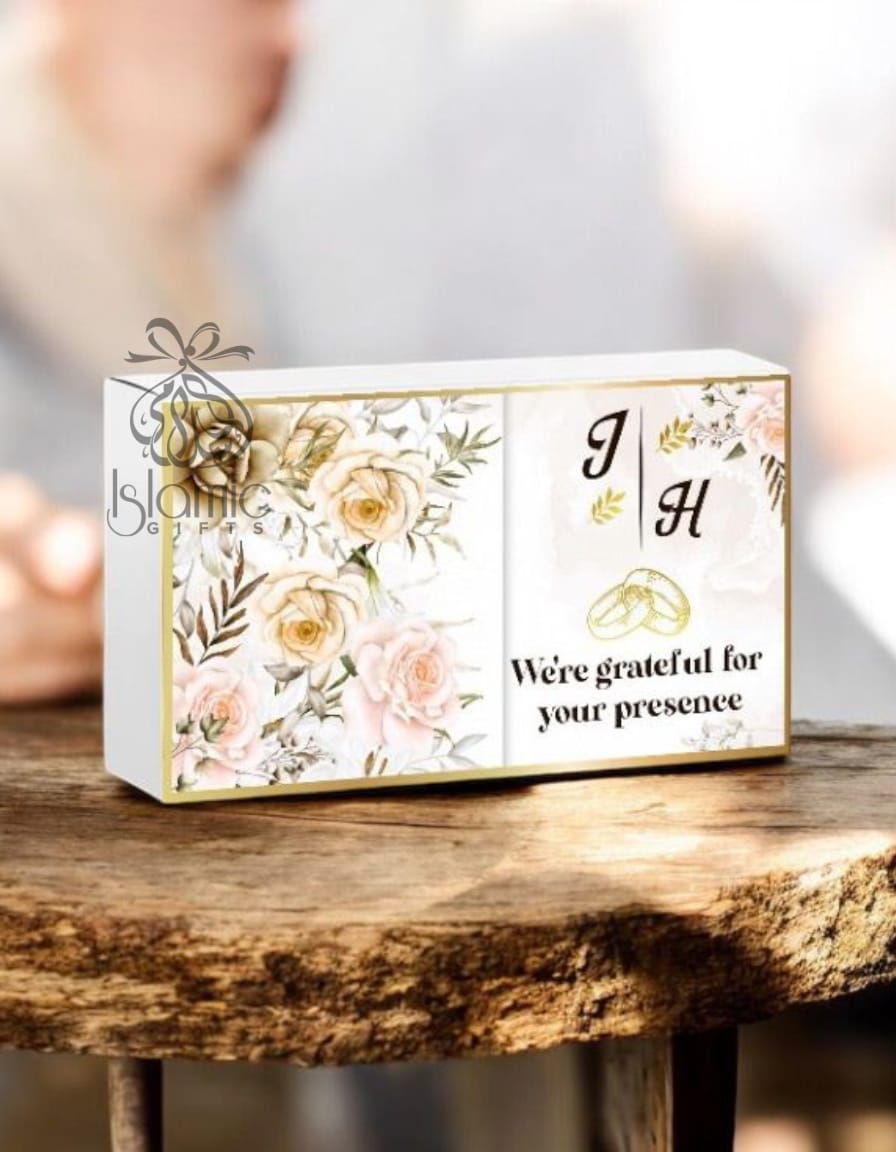 Personalized Wedding Favor Box
