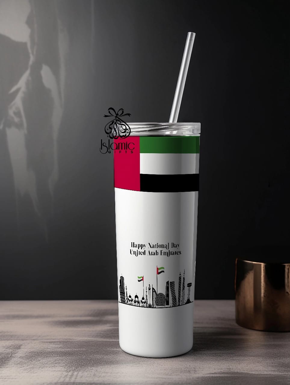 Happy National Day UAE Tumbler