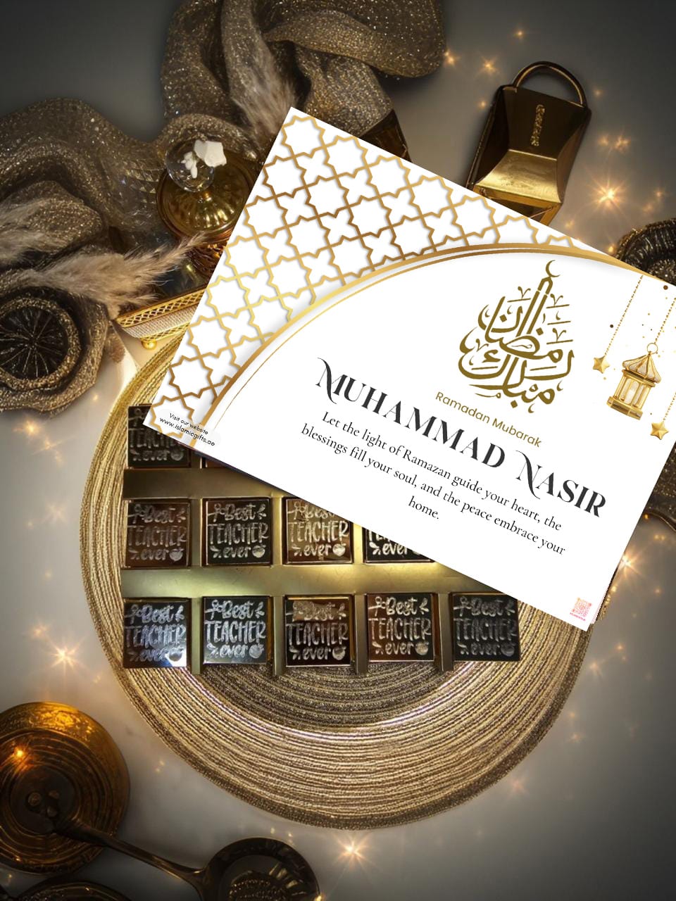 Personalized Personalized Ramadan Mubarak gift Box