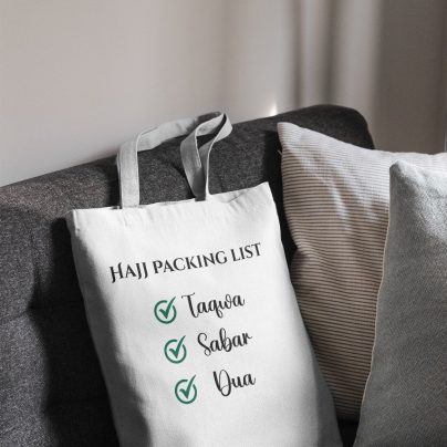 Hajj Return Tote Bag